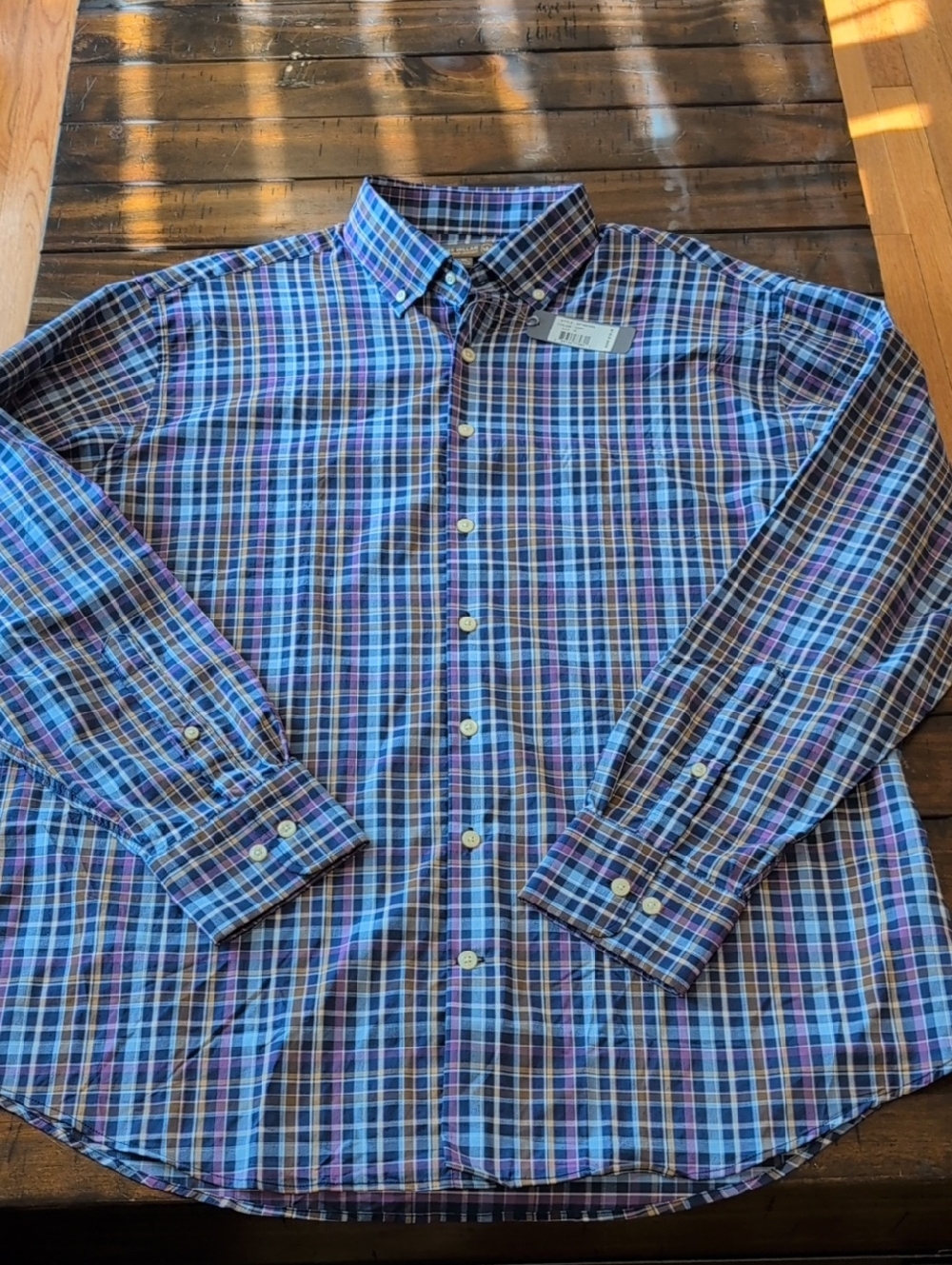 Peter Millar Summer Comfort Long Sleeve Button Down NWT Sport Shirt